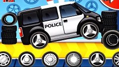 Police Car Autos bauen, fahren, sammeln - Kinder App von Hap...