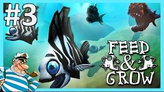 Feed And Grow: Fish | Океанские монстры | Морячок-рыбачок.