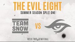 SNOW Tsunami vs Team Secret - Semifinal | Week 2 of Split 1 ...