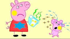 #Peppa Pig takes care of the #baby #Alexander# Nursery Rhyme...