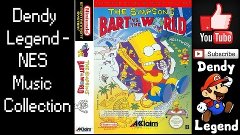 The Simpsons: Bart vs. the World NES Music Song Soundtrack -...