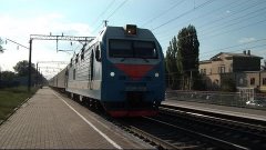 ЭП1М-591 с поездом №247 Анапа — Москва