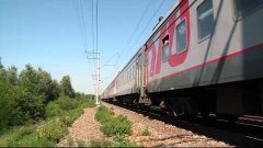 ЭП1М-490 с поездом №76 Москва — Сухум