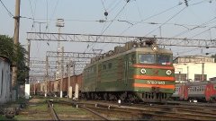 ВЛ80К-583 с грузовым поездом