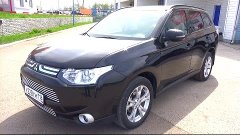 2013 Mitsubishi Outlander. Start Up, Engine, and In Depth To...