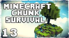 [Coop] Minecraft Chunk Survival. # 13: Шаг за шагом, в темно...