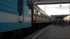 Прибытие ЭП1М-526 с поездом №428 Сосногорск — Новоросс.