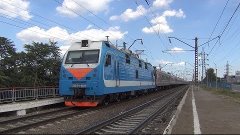 Электровоз ЭП1М-618 с поездом №274 Северобайкальск — Адлер