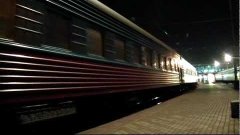 Отправление ЭП1М-711 с поездом №349 Анапа — Москва