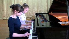 461  Фортепианный дуэт Губина Елена, Бутакова Полина, г  Сух...