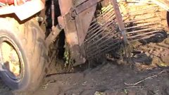 самодельный трактор картофелекопалка 2012 г..