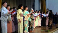 Japanese academic choir in Russia (Saint-Petersburg)