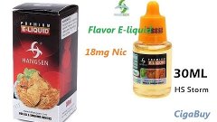 Распаковка посылки с CigaBuy - E-liquid (HANGSEN HS Storm)