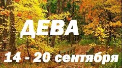 ДЕВА ГОРОСКОП на неделю 14.09-20.09.2015. Гадание на картах ...