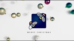 Falling Christmas Logo | After Effects template