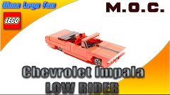 Low-rider LEGO Chevrolet Impala - Лего самоделка Шевроле Имп...