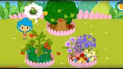 Крошки Милашки играют в Огород, ухаживаем за садом!