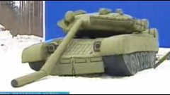 АРМАТА ОКАЗАЛАСЬ ФАНЕРНОЙ, а не надувной ((( Armata tank TUR...