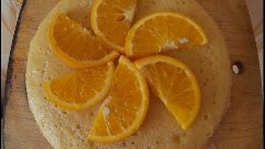Апельсиновый кекс в мультиварке