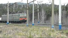 ВЛ11М-434 и ВЛ11-505/595, перегон Первоуральск - Хрустальная