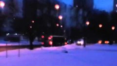 Evening Buses in Moscow 25.01.2012