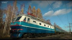 ЧС2К-784 с поездом №314 Баку - Санкт-Петербург / CHS2K-784