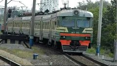 ЧС2-708 с почтовобагажным поездом и ЭД2Т-0012, о.п. ВИЗ