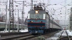 Электровоз ЧС2К-941 с поездом № 102 Москва - Адлер
