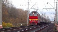 Электровоз ЧС2Т-955 с поездом №381 (Мурманск → Москва)