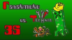 Minecraft (Technic pack) #35 Нужно больше железных блоков!!!