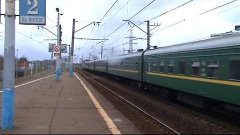 Электровоз ЧС7 с поездом № 341 Москва - Кишинёв