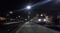 РЖД ЭП1М-739 с поездом Новороссийск - Москва