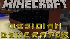 Obsidian Farm / Генератор обсидиана [Minecraft Туториал]