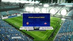 1 игра ЦСКА vs Спартак Москва 1/2 Супер Лига