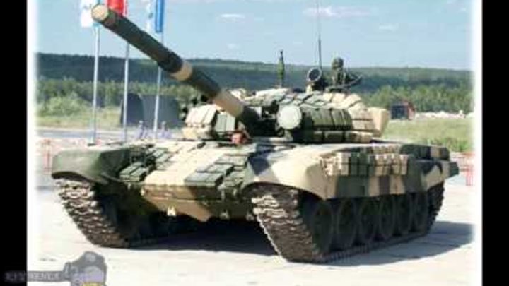 Russian military technology of today, the main battle tank T 72