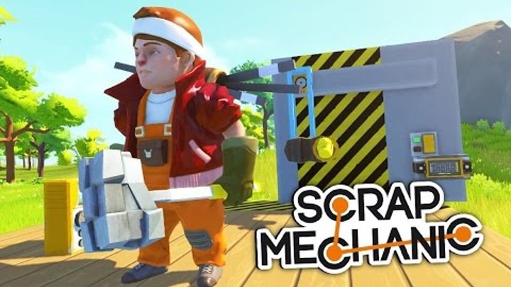 АДСКИЙ ДЕДРАН С ЖЕСТКИМИ ЛОВУШКАМИ В SCRAP MECHANIC