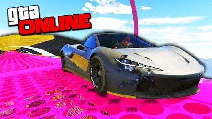 ГОНКА ПО САМОЙ ДЛИННОЙ ТРУБЕ В МИРЕ С ЛОВУШКАМИ В GTA 5 ONLINE