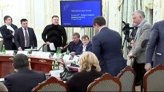 Видео стычки между Аваковым и Саакашвили