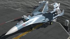 СУ-33.Новейший корабельный истребитель России.Морская авиаци...