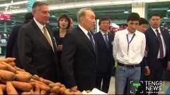 Назарбаев пошел в магазин