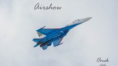 Выступление военной авиации в Омске 19.03.2016