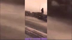 Ужас на трассе Астана - Караганда сегодня 18.03.2016
