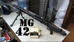 Пулемёт MG-42 обзор и стрльба