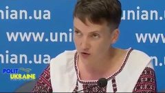 Мощная пресс-конференция Савченко! Власть в шоке от ее слов!