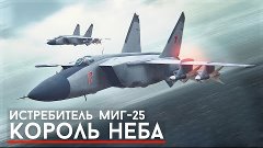 Как СССР создал самолет который боялся весь ЗАПАД?! - МиГ-25...