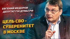 Цель СВО - суверенитет в Москве. Федоров