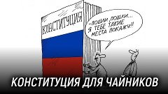 Конституция для чайников. Вся правда о конституции РФ. Как р...