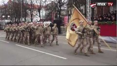 MIX TV: Парад вооруженных сил Латвии 18 ноября 2012 года