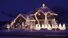 The Amazing Grace Christmas House - Holdman Christmas
