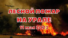 Пожар на Урале сильнейший за последние десятилетия.  В восьм...